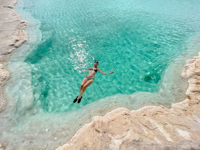 Salt lakes of Siwa Oasis