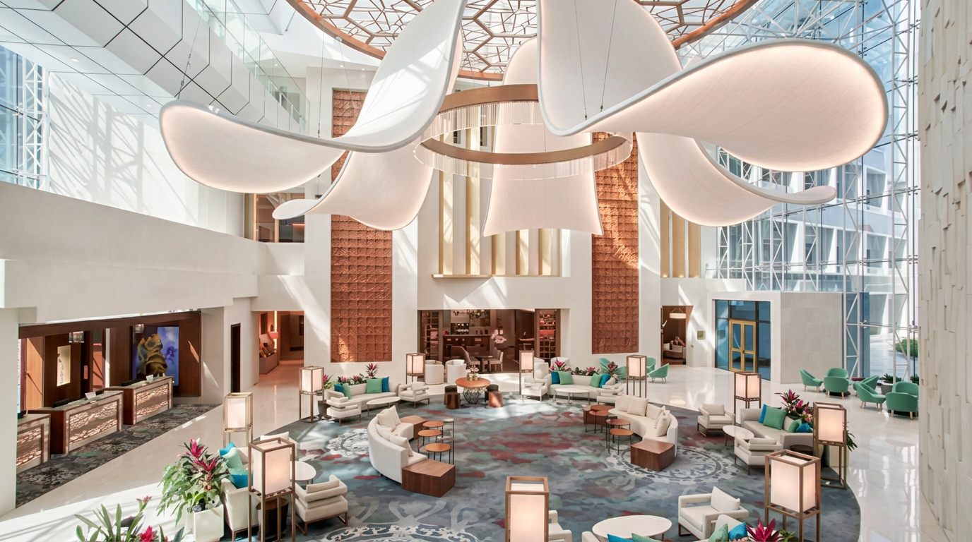 Hilton Cairo Nile Maadi lobby
