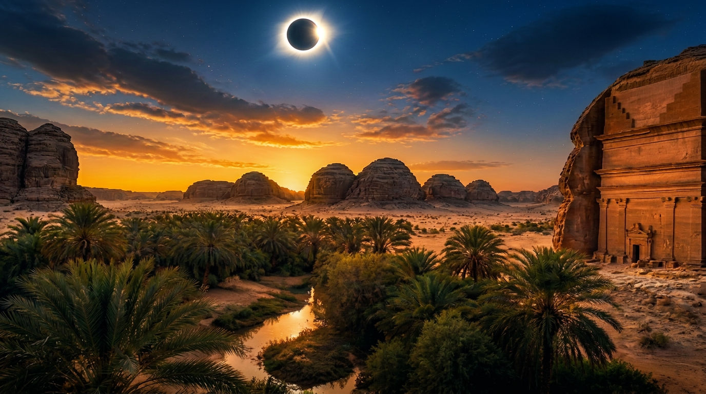 Saudi Arabia Total Solar Eclipse 2027
